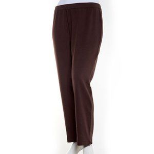 Preswick Moore pull on pants NWT petite L brown